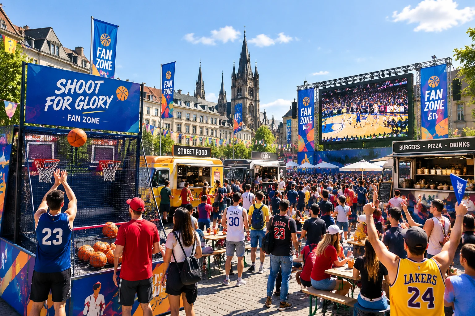 Annonce de la Fan Zone