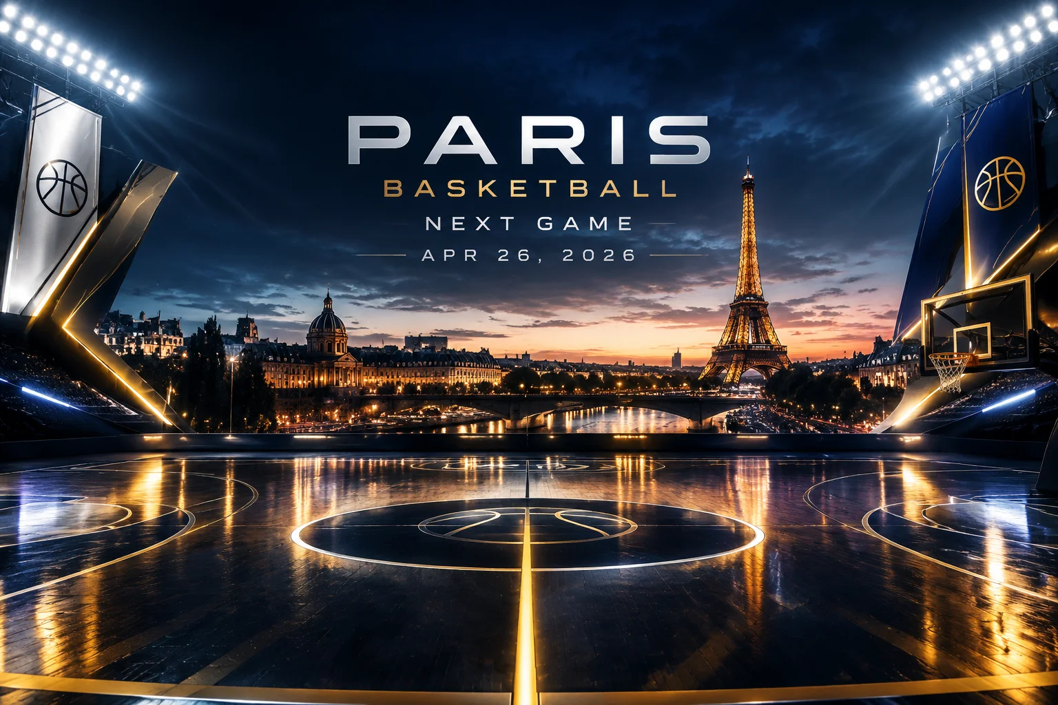 Annonce officielle des NBA Paris Games 2027