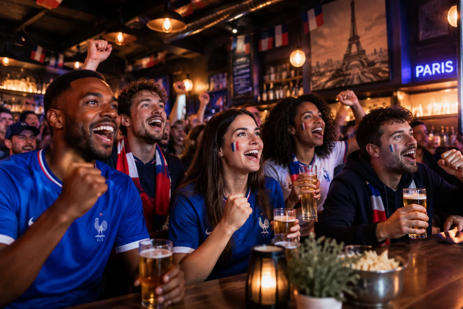 Soirée de visionnage des Spurs à Paris